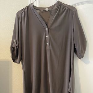 Green/gray blouse